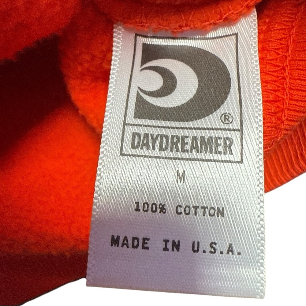 NEW DAYDREAMER  Revolve Cowboy Wanted Boyfriend Crew in Cherry Red Sweatshirt - Picture 8 of 11